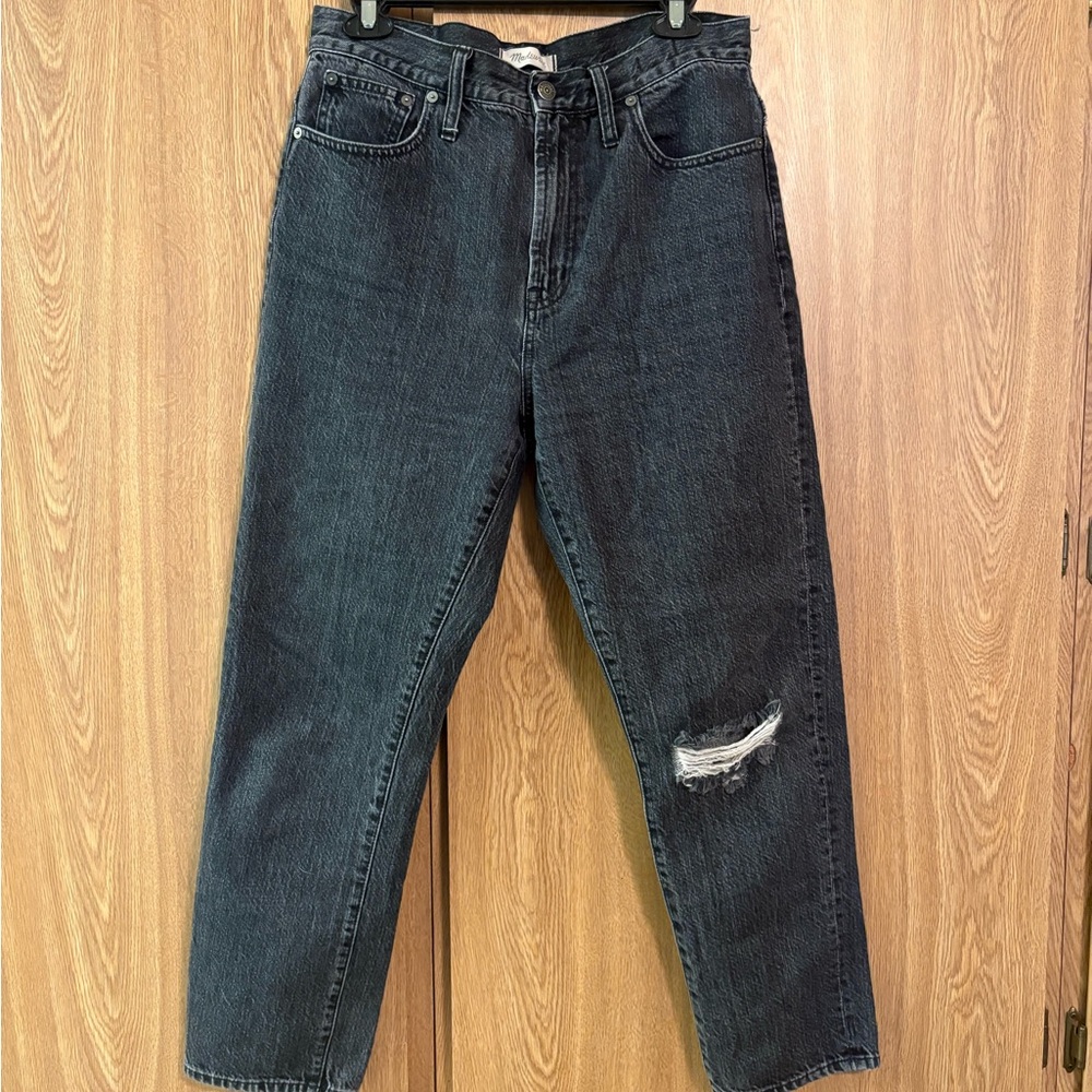 Madewell Women's Straight Leg Jeans - Black